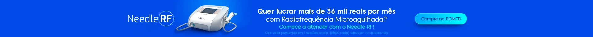 Banner de Produto Personalizado - 3º opção (Needle RF)