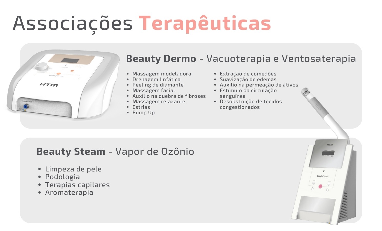 ASSOCIAÇÕES - Beauty Face HTM