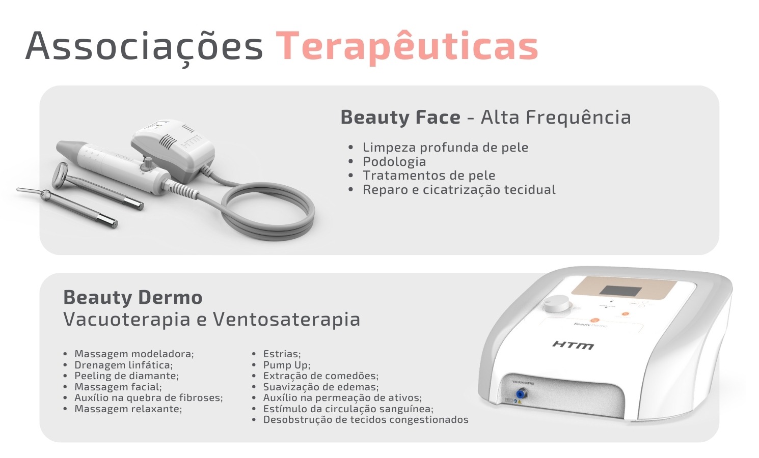 associações terapeuticos beauty steam maxx