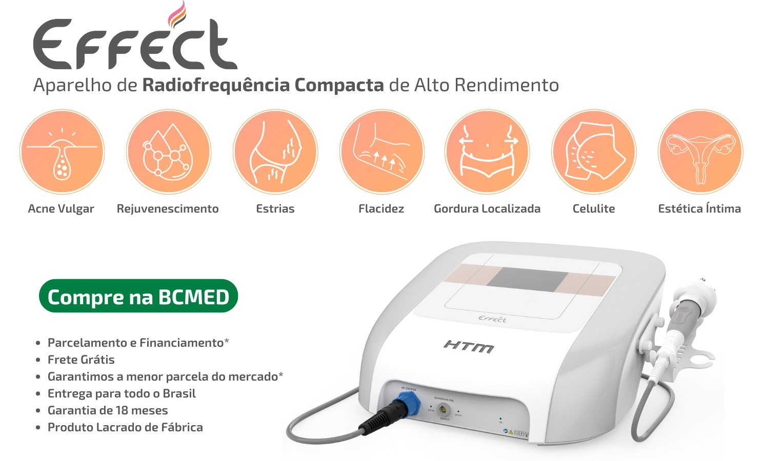 beneficios do effect HTM Bcmed