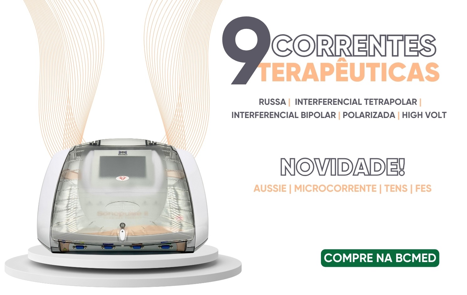 CORRENTES terapêuticas Sonopulse II 