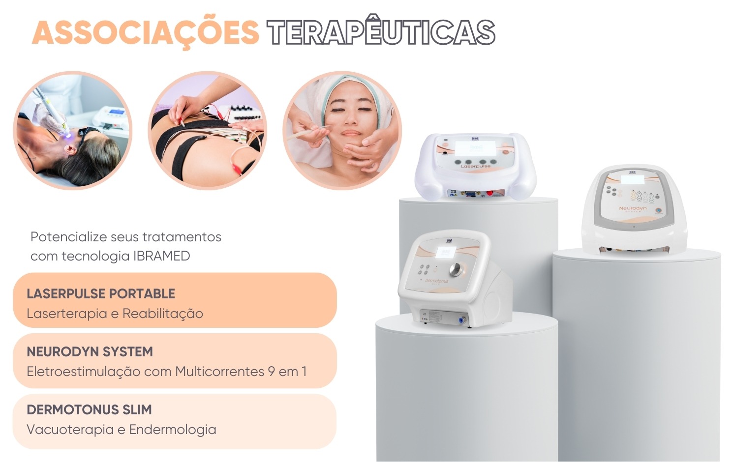 associações terapeuticas Sonopulse II 