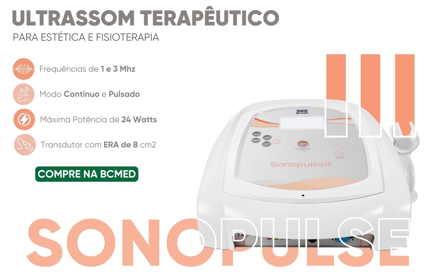 sonopulse iii ibramed - apresentação valor preço