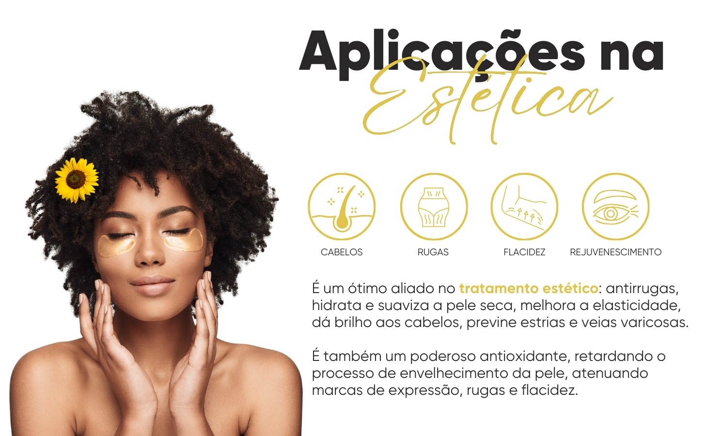 aplicações na estética