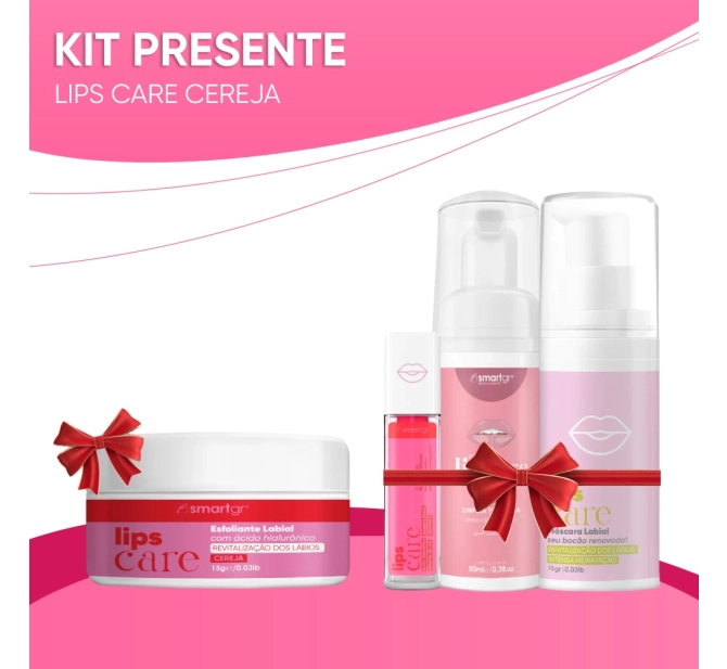 Kit Presente - Lips Care Cereja - Smart GR