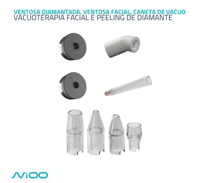 Nioo Vacuoterapia Corporal + Facial + Peeling de Diamante - Tonederm 