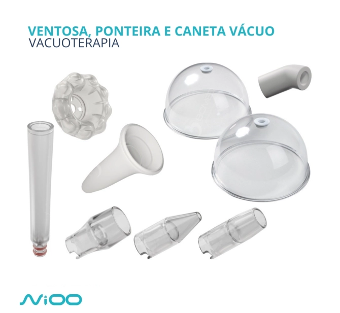 Nioo Fotobiomodulação + RF Convencional + Vacuoterapia Corporal/ Facial - Tonederm