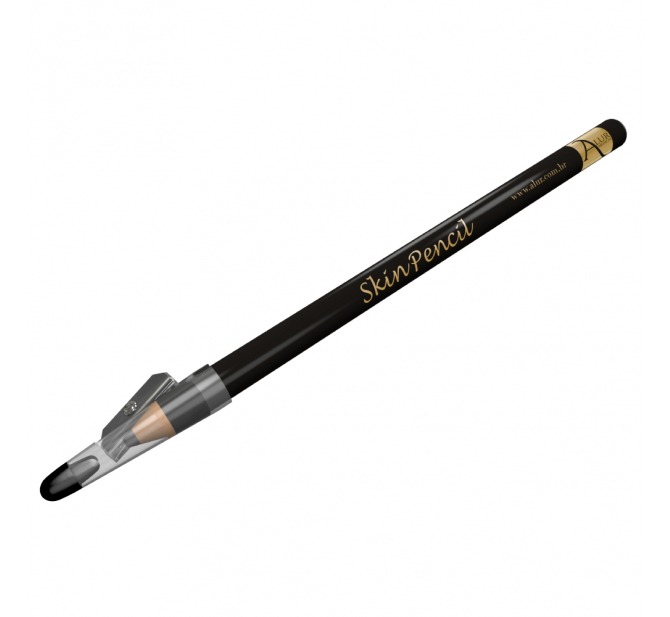 Lápis Dermatográfico Preto - Skin Pencil - Alur Medical