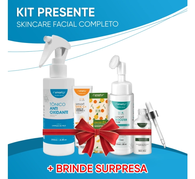 Kit Skincare Completo - Presente + BRINDE - Smart GR