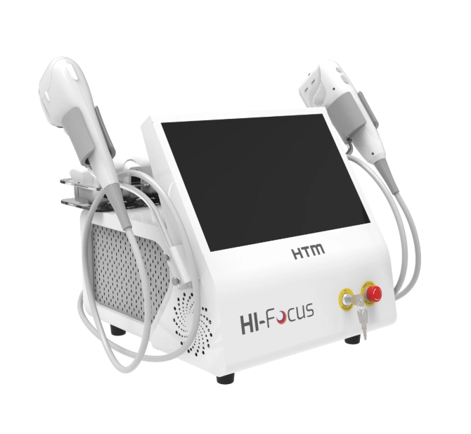 HI-FOCUS - Aparelho de Ultrassom Micro e Macrofocado HIFU com 5 Cartuchos - HTM 