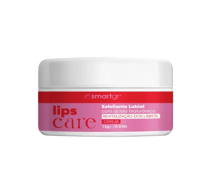 Smart Lips Care - Esfoliante Labial Cereja 15g - Smart GR