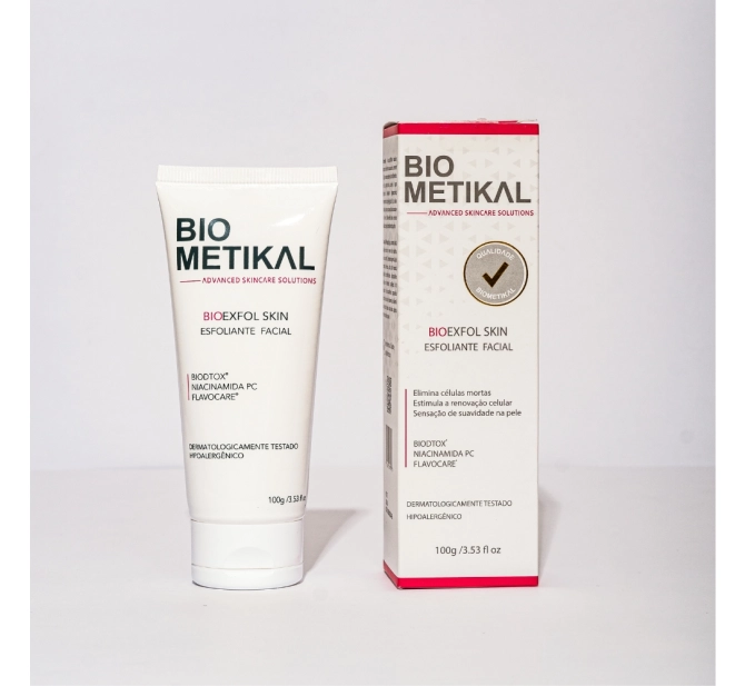 Esfoliante Facial Bioexfol Skin 100g - Biometikal