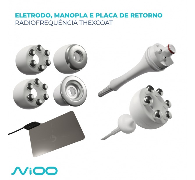 Níoo Pro - Aparelho de Radiofrequência + Jato de Plasma + 2 LED - Tonederm