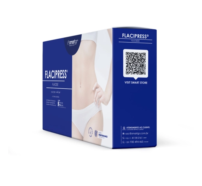 Flacipress Fluido para Flacidez Cutânea 8ml - 5 unidades - Smart GR