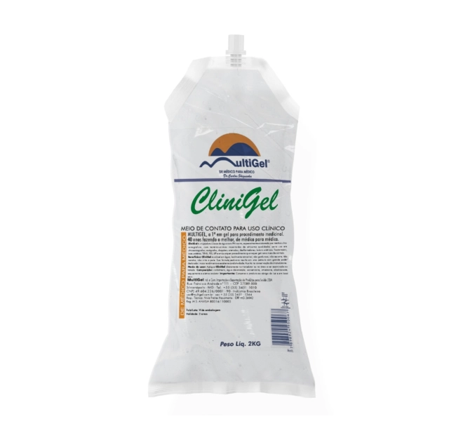  Gel Condutor CliniGel - Bag 2 kg - MultiGel