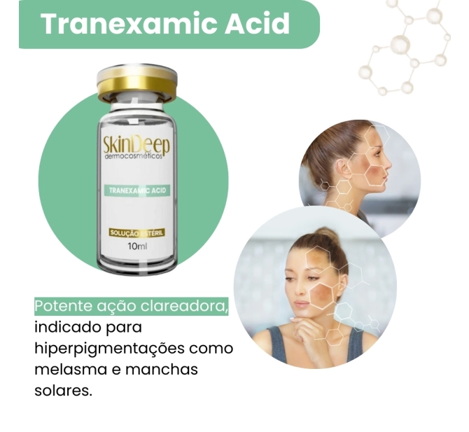 Kit Anti-Acne - Ativo Az-Oil Control + Ativo Clareador Tranexamic Acid - 10 ml - SkinDeep