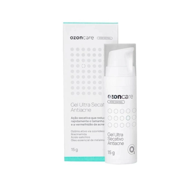 Kit Anti Acne Ozoncare - Gel Ultra Secativo + Loção Antiacne + Sabonete Facial Antiacne - Philozon