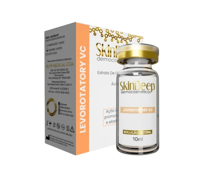 Kit Anti-Idade - Ativo de Vitamina C Levorotatory VC + Ativo Eye Elasticity - 10 ml - SkinDeep