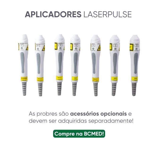 Laserpulse Portable Ibramed - Aparelho para Reabilitação de LED e Laser 