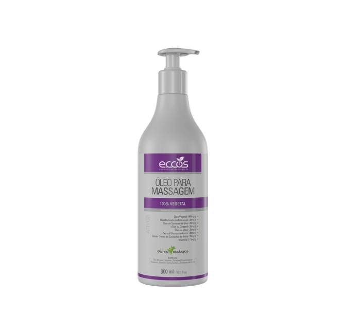 Óleo para Massagem 300ml - Eccos Cosméticos