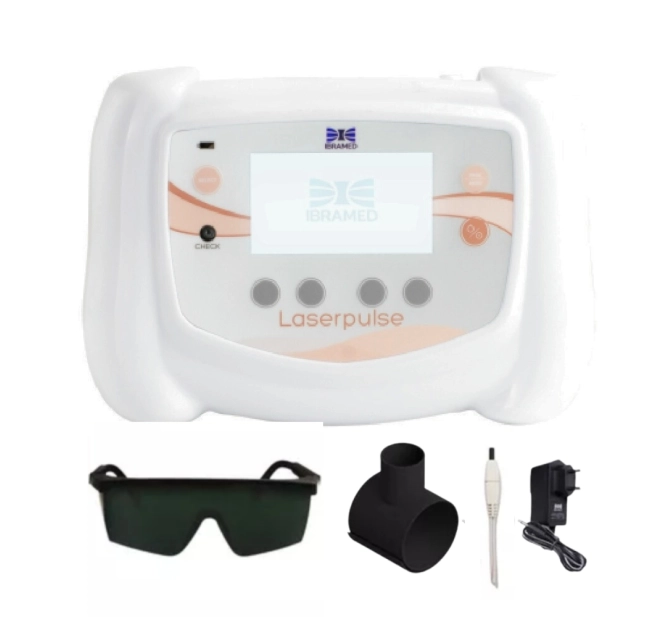 Laserpulse Portable Ibramed - Aparelho para Reabilitação de LED e Laser 