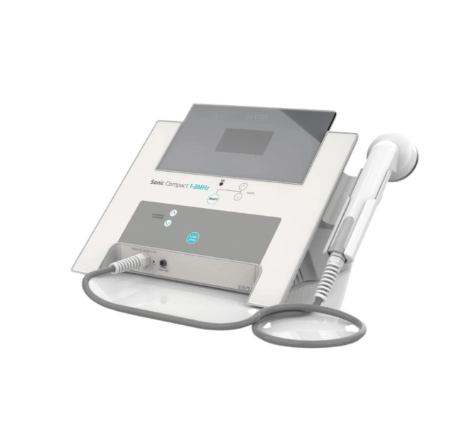 Novo Sonic Compact 1 e 3 Mhz HTM - Aparelho de Ultrassom para Estética e Fisioterapia