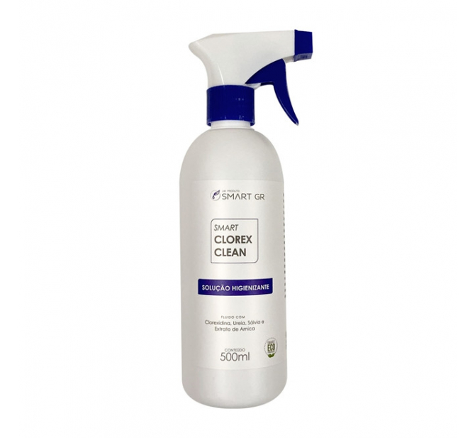 Solução Higienizante Com Clorexidina Smart Clorex Clean - 500ml - Smart Gr