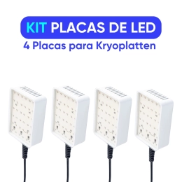 Kit 4 Placas de LED para KRYOPLATTEN - Bioset 