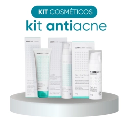 Kit Anti Acne Ozoncare - Gel Ultra Secativo + Loção Antiacne + Sabonete Facial Antiacne - Philozon