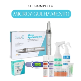 Kit Completo Para Microagulhamento e Cuidado Facial - SkinUp