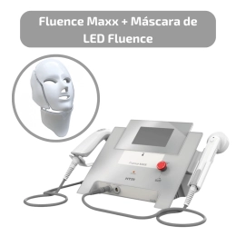  Kit Fluence Maxx + Máscara Fototerapia LED Facial para Fluence - HTM