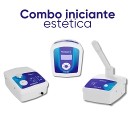 Kit Iniciante para Esteticista Promocional - Derm Face + Stim Med + Dermovácuo - MedStart 