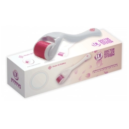 Rolo De Microagulhamento Doctor Roller System Rosa Com 192 Agulhas - Doutor Da Estética